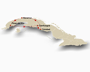 Zauberhaftes Kuba Map