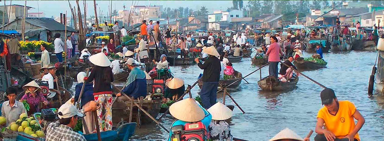 Leben im Mekong Delta