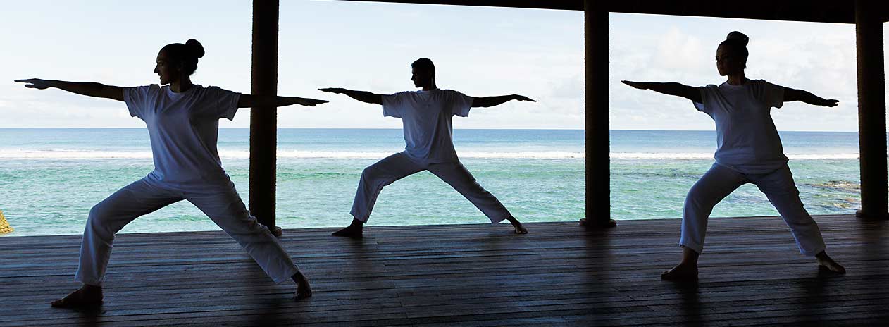 Vishal Teaching Yoga