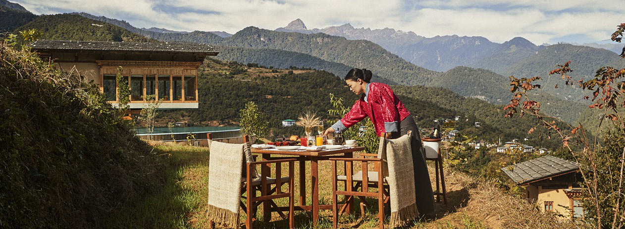 Six Senses Punakha Private Breakfast