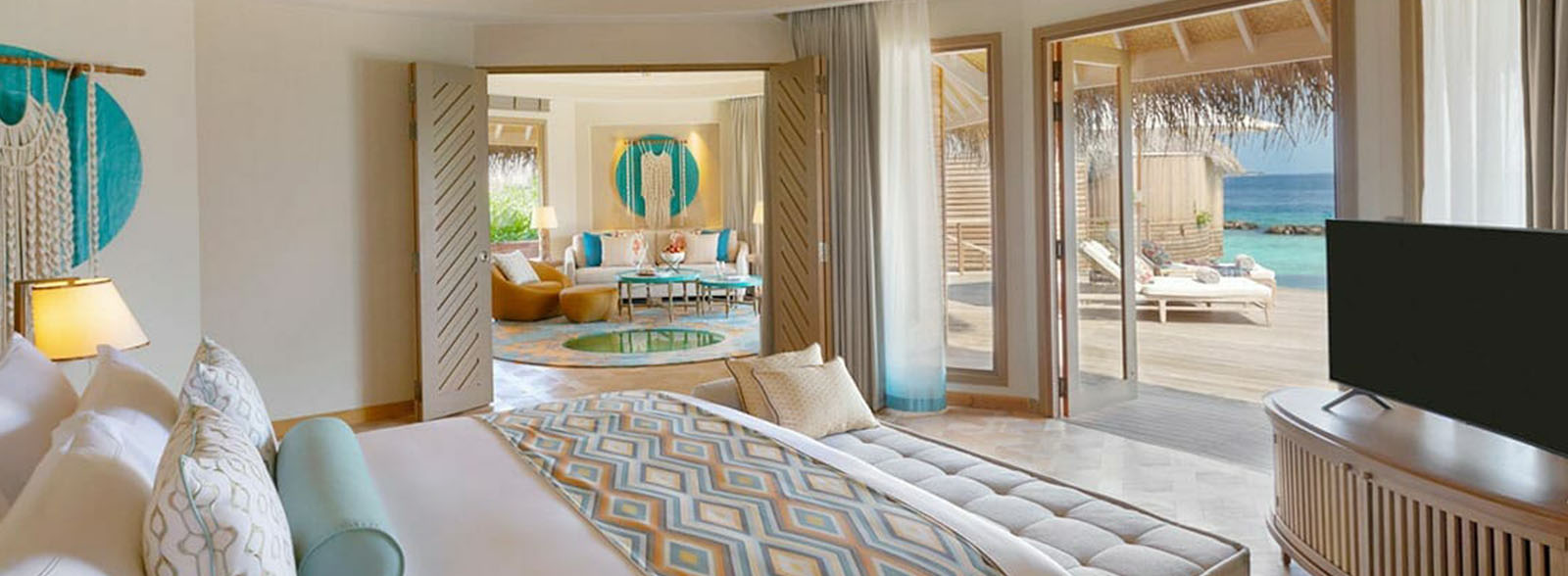 The Nautilus Maldives Osean House Bedroom
