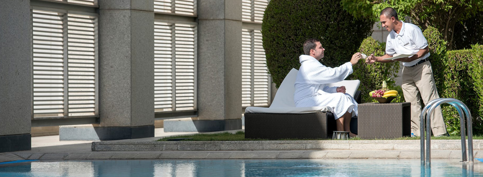 Four Seasons Hotel Riyadh – Pool with Service